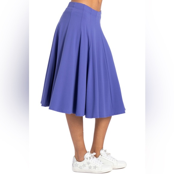 Hard Tail • NWT $120 Fit 'N Flare Knee Skirt - Picture 4 of 8